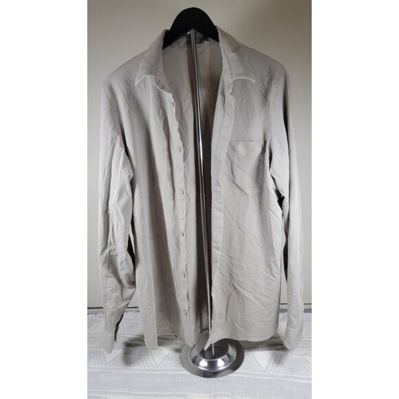 Lululemon Commission Long Sleeve Shirt Ventlight “One Thing At A Time” Men’s L - Picture 2 of 8